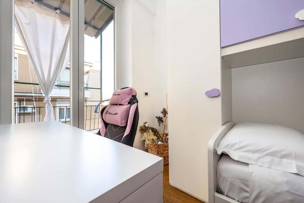 Stylish Apartment Rome Air Conditionig Wifi Tv 50 Metro 4 Minutes Away Exteriér fotografie